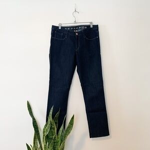 Earnest Sewn Men's Dark Wash Denim Jeans sz 31